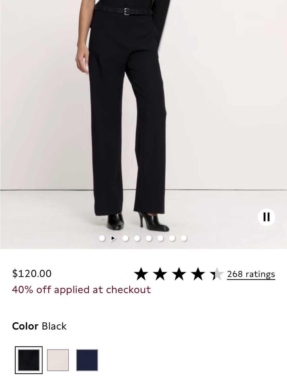 ULTRA HIGH-RISE MODERN STRAIGHT CITY STRETCH PANT
